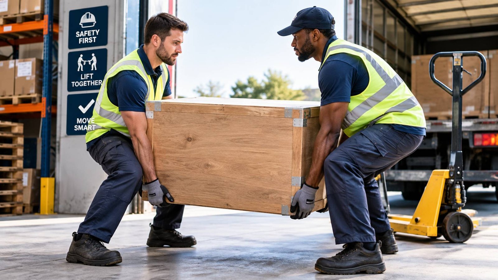 moving heavy loads safely